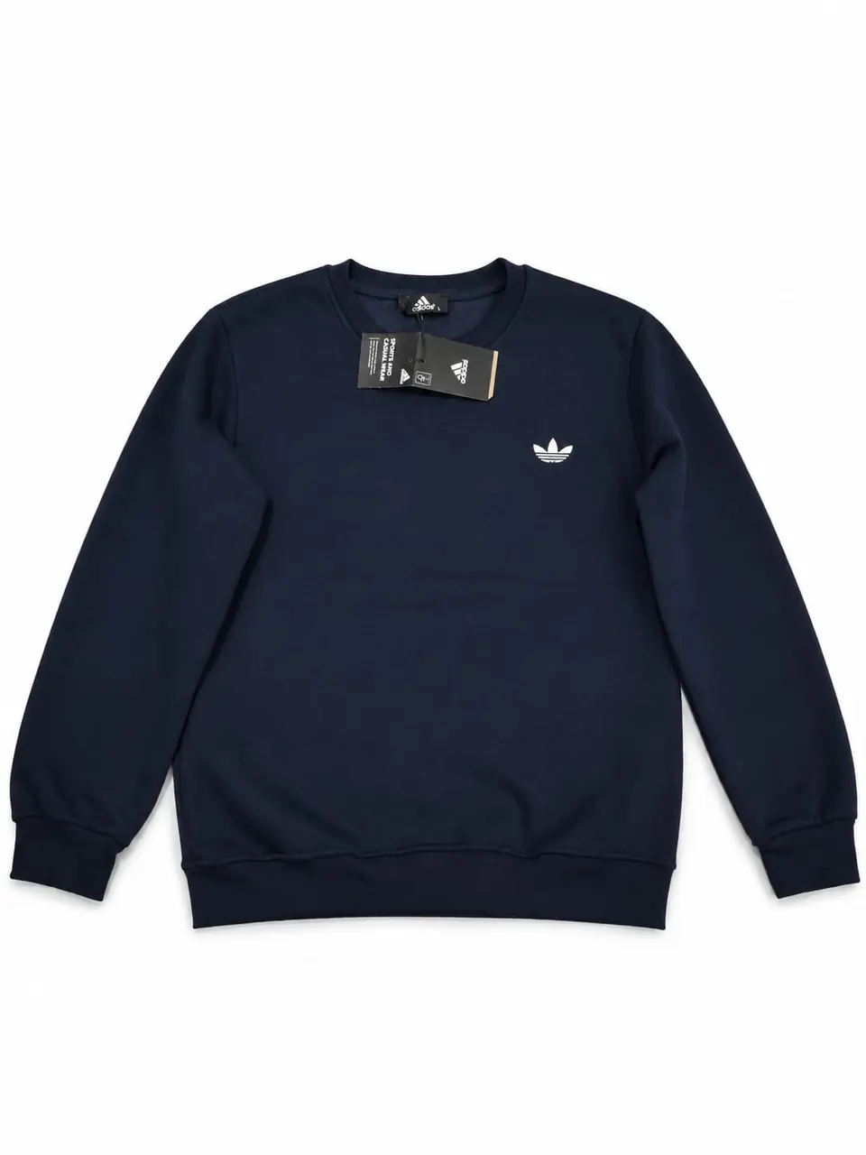 Adidas Trefoil Logolu Lacivert Erkek Sweatshirt